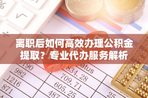 丰城离职后如何高效办理公积金提取？专业代办服务解析