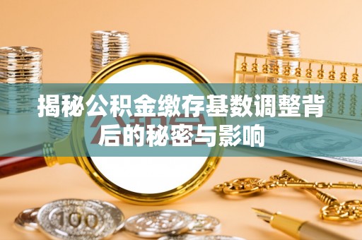 丰城揭秘公积金缴存基数调整背后的秘密与影响