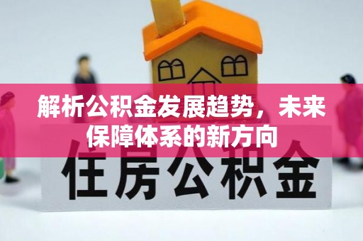 丰城解析公积金发展趋势，未来保障体系的新方向
