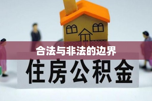丰城合法与非法的边界