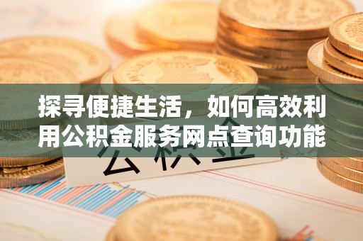 丰城探寻便捷生活，如何高效利用公积金服务网点查询功能
