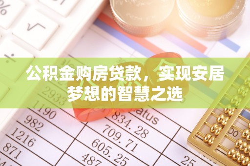 丰城公积金购房贷款，实现安居梦想的智慧之选