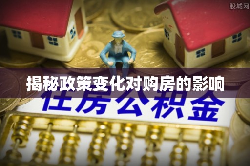 丰城揭秘政策变化对购房的影响