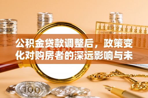 丰城公积金贷款调整后，政策变化对购房者的深远影响与未来趋势分析