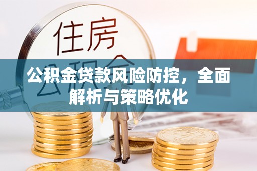 丰城公积金贷款风险防控，全面解析与策略优化