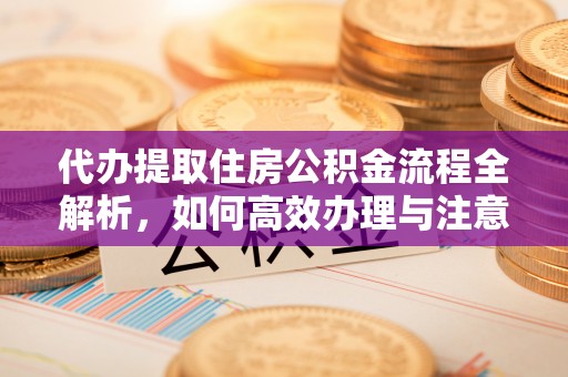丰城代办提取住房公积金流程全解析，如何高效办理与注意事项