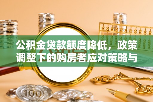 丰城公积金贷款额度降低，政策调整下的购房者应对策略与未来趋势