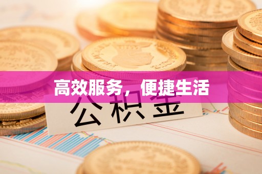 丰城高效服务，便捷生活