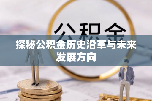 丰城探秘公积金历史沿革与未来发展方向