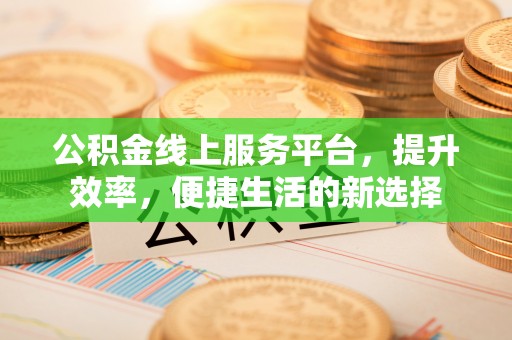 丰城公积金线上服务平台，提升效率，便捷生活的新选择