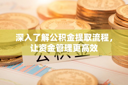丰城深入了解公积金提取流程，让资金管理更高效
