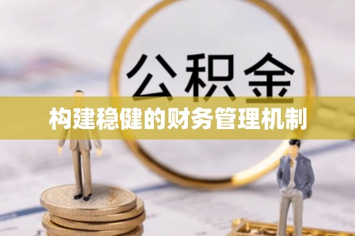 丰城构建稳健的财务管理机制