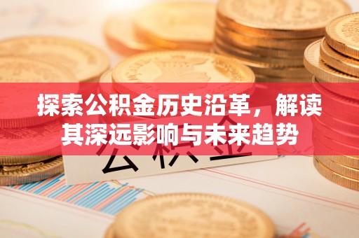 丰城探索公积金历史沿革，解读其深远影响与未来趋势