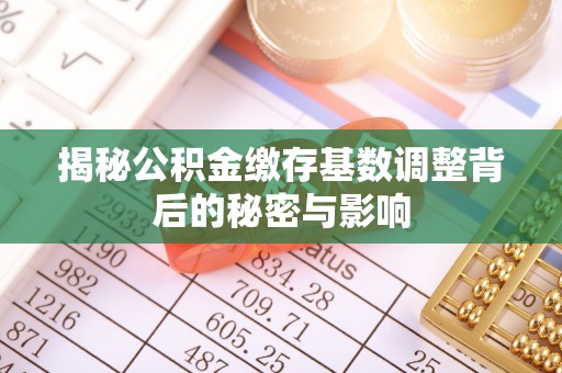 丰城揭秘公积金缴存基数调整背后的秘密与影响