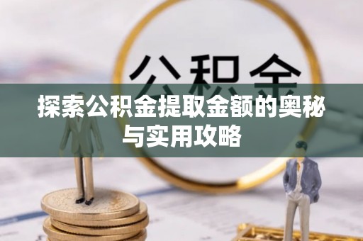 丰城探索公积金提取金额的奥秘与实用攻略