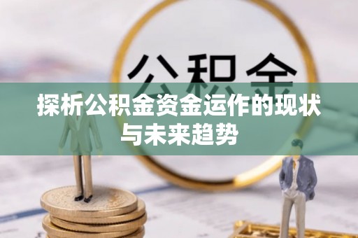 丰城探析公积金资金运作的现状与未来趋势