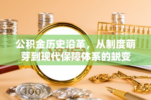 丰城公积金历史沿革，从制度萌芽到现代保障体系的蜕变