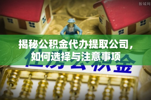 丰城揭秘公积金代办提取公司，如何选择与注意事项