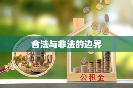 丰城合法与非法的边界
