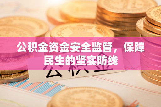 丰城公积金资金安全监管，保障民生的坚实防线