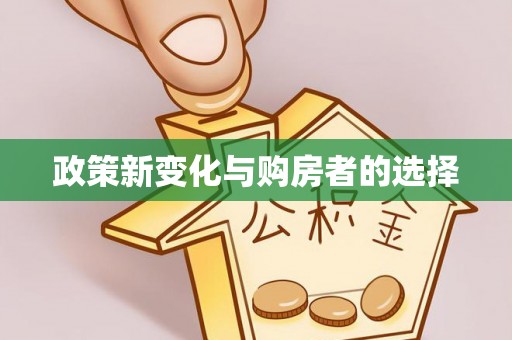 丰城政策新变化与购房者的选择